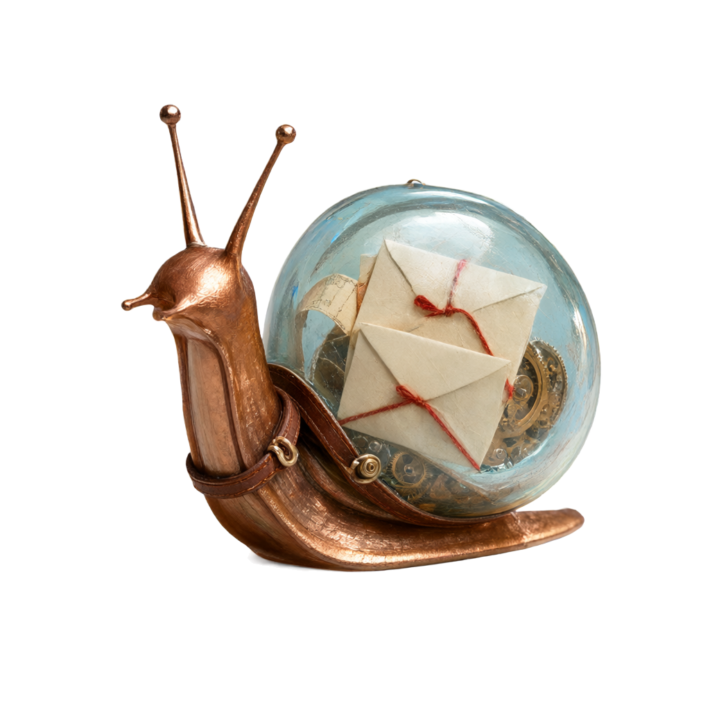 The Clockwork Snail Postman