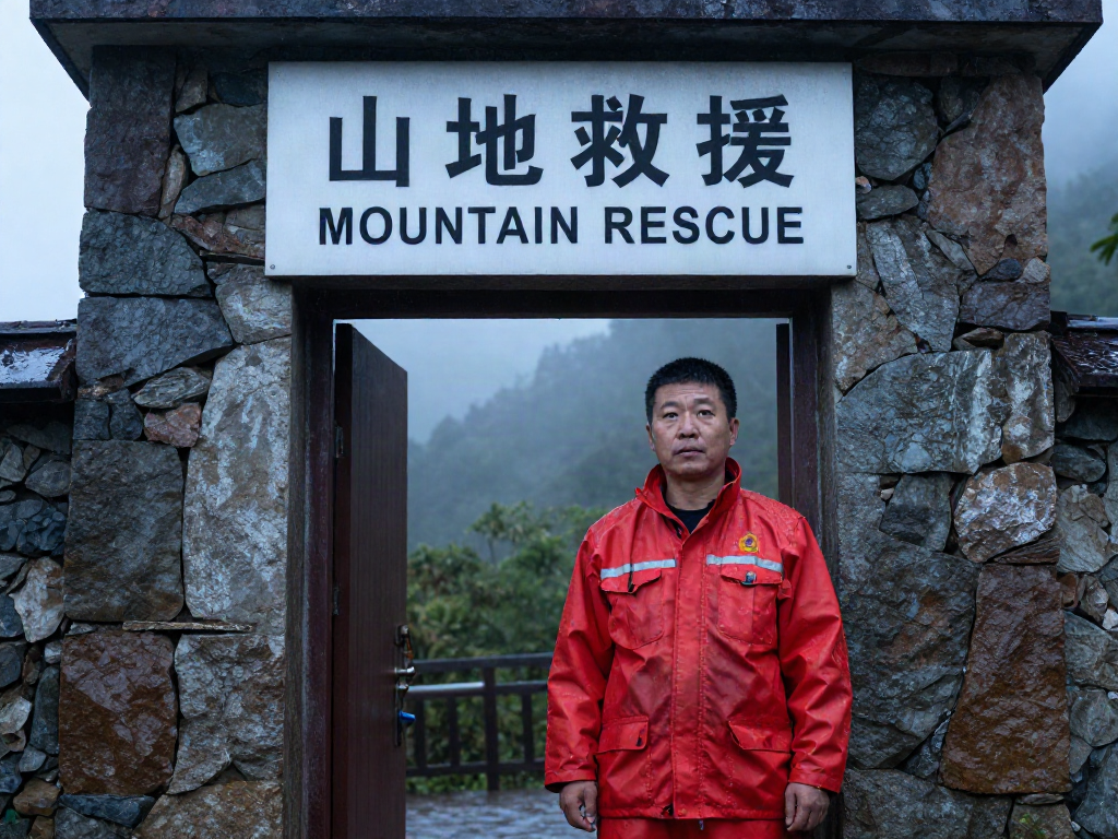 Morning at the Mountain Rescue Station