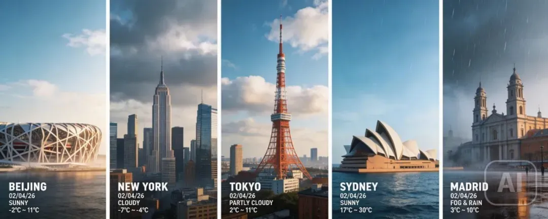 Official Seedream 5.0 Lite search-enhanced collage example